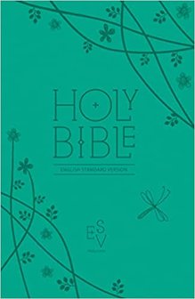 ESV Compact Bible With Zip  Teal, Leathertouch