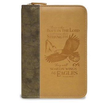Zippered Journal  Eagle Isaiah 40:31