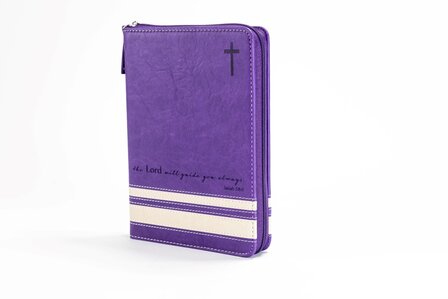 Zippered Journal Lord will guide