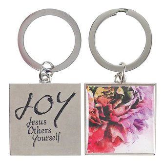  Sleutelhanger metaal J.O.Y. - Jesus - Others - Yourself