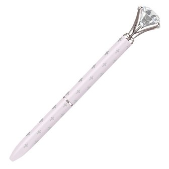 Gem pen spring time (set3)  lavendel met kruisjes