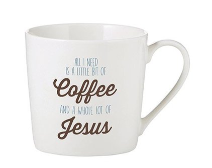 Caf&eacute; Mug - All I need is