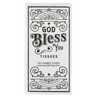 Tissues (set4) God bless you New Design 