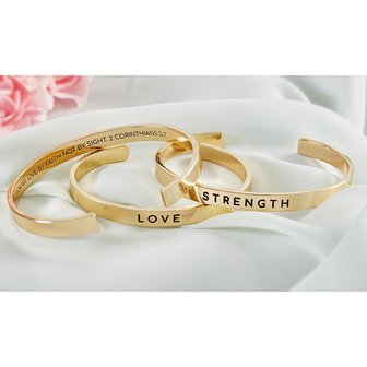 Cuff Bracelet Faith