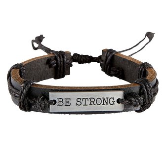Armband be strong 