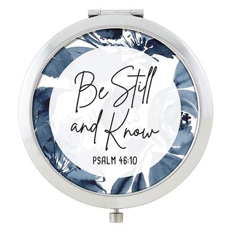 Compact Mirror be still and know