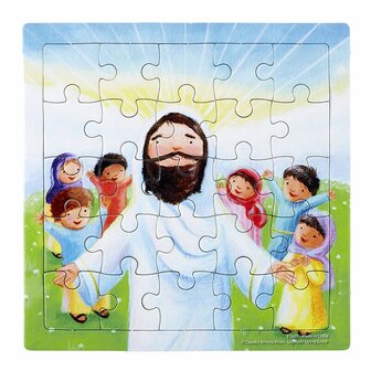 Osterpuzzle He is risen