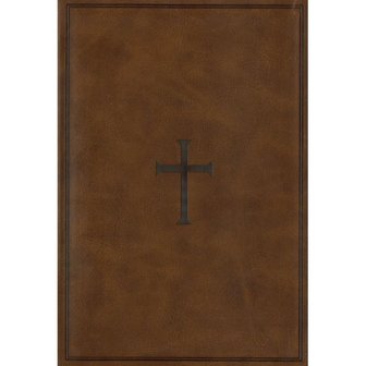 Brown, Leathertouch KJV - Super GP Ref. Bible