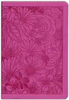 Pink, Soft Leatherlook NLT - LP Premium Value Thinline Bible