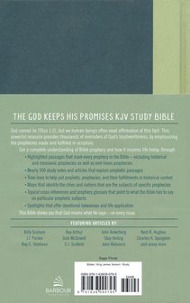 Sage, Floral KJV - Study Bible - God keeps His promis