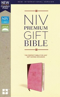 Pink/Brown, Leathersoft - NIV Premium Gift Bible - Index