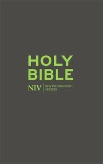 NIV Pocket Bible With Zip   Black, Softtone 