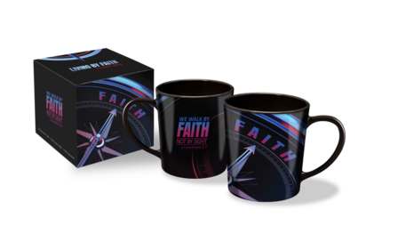 Mug  living by faith