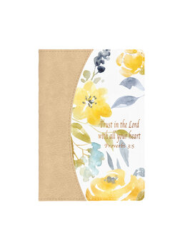 Lux leather journal Trust in the Lord 