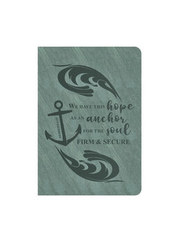 Lux Leather 2 Tone Flex Cover Journal Anchor 