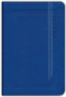 Blue, soft leatherlook  NIV - Compact Ref. Bible         