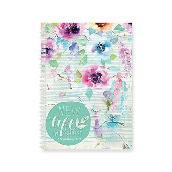 Softcover journal new life in Christ