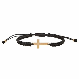 Bracelet cross nylon (set4) 
