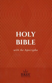 NRSV Updated Economy Bible with  Apocrypha  Brown Paperback