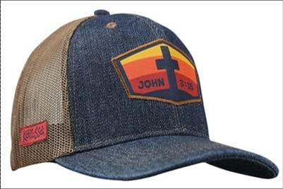 Baseball pet man Joh. 3:16 denim