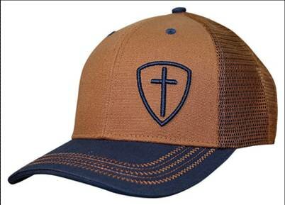 Baseball cap men blue cross/shield