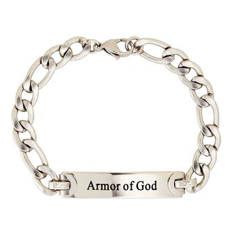 Armband met schakels Armor of God