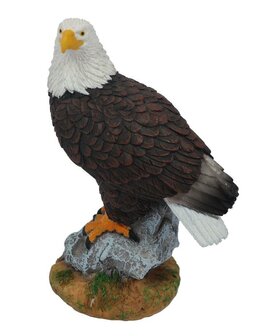 Figur Adler auf Felsen 11cm