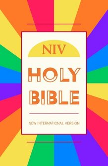 NIV - Value Hardback Bible: Rainbow edition - New International Version (Hardback)