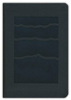 NLT - Premium Value Compact Bible, Filament Enabled Edition, Soft imitation leather, Black Mountainscape