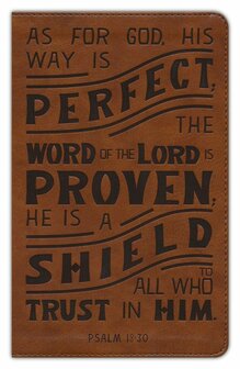  NKJV - Personal Size Reference Bible, Verse Art Cover Collection, Leathersoft, Tan, Red Letter, 