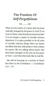  The Freedom of Self Forgetfulness: The Path to the True Christian Joy - Timothy Keller 