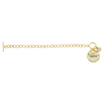 Armband Faith mosterdzaad