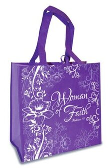 Eco tote bag Woman of faith