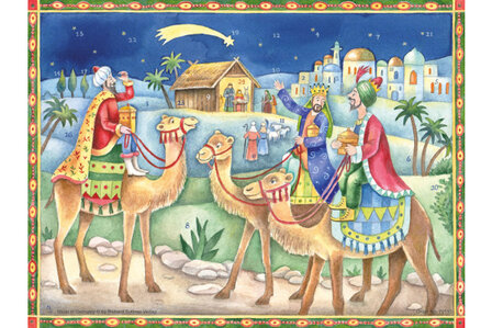 Advent calendar  Three Kings