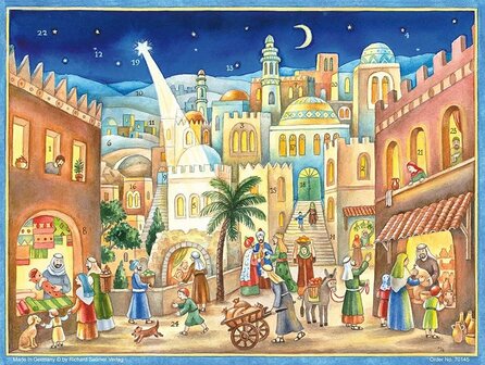 Advent calendar Nativity City