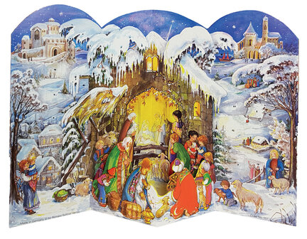 Adventskalender Nativity/ Winter