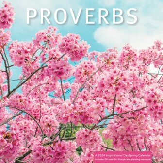 Standard Wall Calendar  2024 - Proverbs