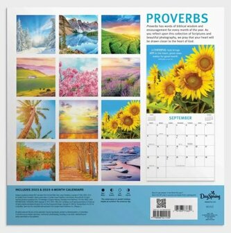 Standard Wall Calendar  2024 - Proverbs
