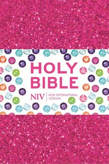 NIV Ruby Pocket Bible Pink Glitter