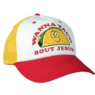 Baseball cap Wanna taco bout Jesus