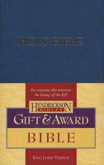 KJV Gift and Award Bible - Blue (Paperback)