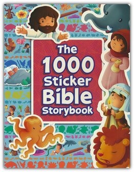 The 1000 Stickers Bible Storybook - Sherry Brown