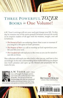 Tozer, A.W.  - The Essential Tozer Collection &ndash; The Pursuit of God, The Purpose of Man, and The Crucified Life (Paperback)