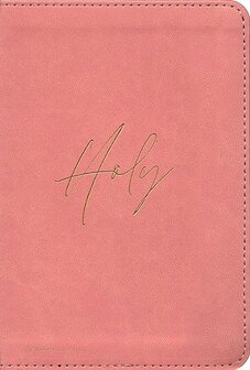 NLT Compact Bible, Filament-Enabled Edition--soft leather-look, holy dusty pink