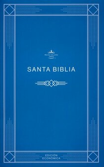 RVR 1960 Biblia econ&oacute;mica de evangelismo, azul tapa r&uacute;stica (Economic Bible, Blue)