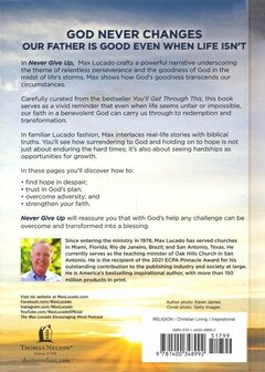Lucado, Max Never give up     