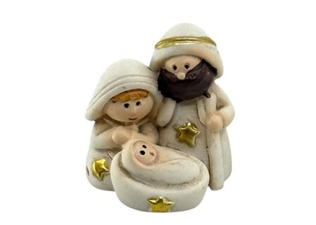 Kerst beeldje Jozef Maria Baby Jezus