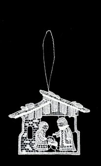 Kantklos ornament stal