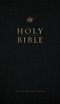 ESV - Church Bible - LP - RL - Black - Hardback