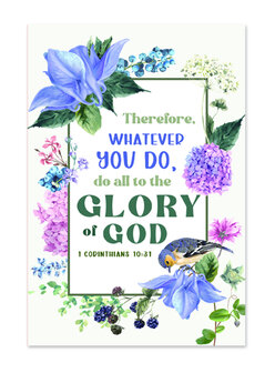 Notitieboek Glory of God 1 Cor 10:31   